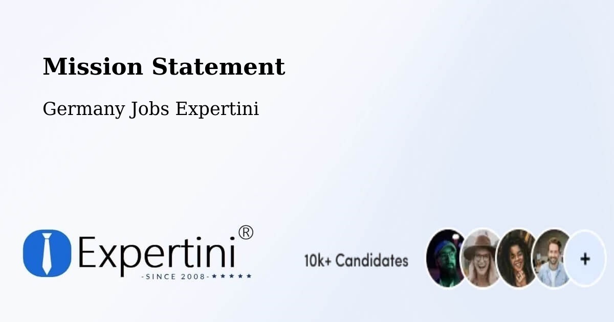 Corporate Mission – Bammental - Germany Jobs Expertini