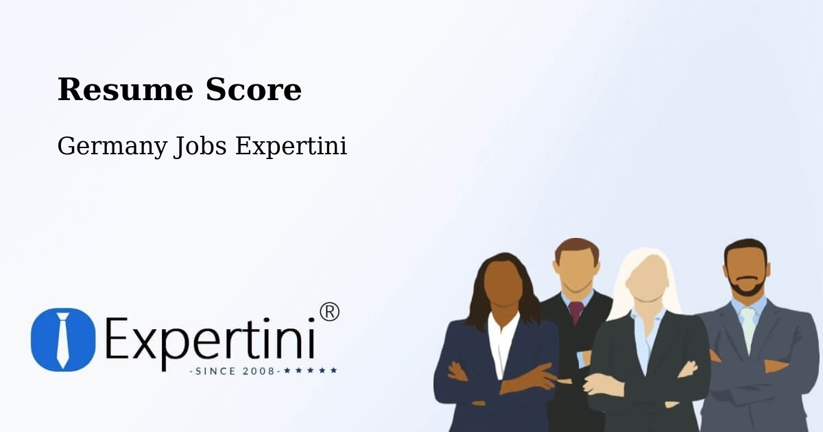 Resume Score & Job Description Match Tool – Bammental - Germany Jobs Expertini